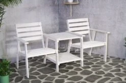Tuinbank - Romeo Tete A Tete - Wit - 170cm -Tuin En Buiten 1200x799 181