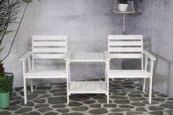 Tuinbank - Romeo Tete A Tete - Wit - 170cm -Tuin En Buiten 1200x799 182