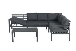 Garden Impressions Lexinton Loungeset - Verstelbaar - Aluminium - Zwart -Tuin En Buiten 1200x800 139