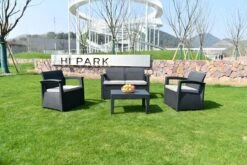 MaxxGarden Rattan Loungeset - 4 Persoons Zithoek - Design Wicker Tuinset -Tuin En Buiten 1200x800 188