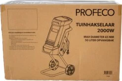 Profeco Stille Hakselaar 2000W - Tuinhakselaar - Versnipperaar Voor 45mm Takdikte - Incl. 50 Liter Opvangzak En Veilige Duwstok 26 Profeco Stille Hakselaar 2000W - Tuinhakselaar - Versnipperaar Voor 45mm Takdikte - Incl. 50 Liter Opvangzak En Veilige Duwstok -Tuin En Buiten 1200x800 219
