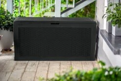 Keter Samoa Opbergbox - 270 L - 117x45x57 Cm - Grafiet 16 Keter Samoa Opbergbox - 270 L - 117x45x57 Cm - Grafiet -Tuin En Buiten 1200x800 22