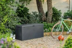 Keter Emily Opbergbox - 118x45x57 Cm - 270L - Grafiet -Tuin En Buiten 1200x800 26