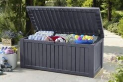 Keter Rockwood Opbergbox - 570L - 155x72,4x64,4cm - Grafiet 27 Keter Rockwood Opbergbox - 570L - 155x72,4x64,4cm - Grafiet -Tuin En Buiten 1200x800 41