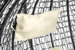 Hangstoel - Ei Stoel - Met Frame - Zwart Beige - Tot 125 Kg 9 Hangstoel - Ei Stoel - Met Frame - Zwart Beige - Tot 125 Kg -Tuin En Buiten 1200x800 473
