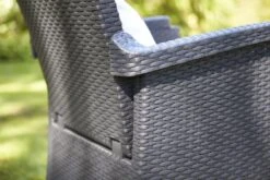 Allibert Vermont Verstelbare Tuinstoel - 64x68x107cm - Grafiet -Tuin En Buiten 1200x800 480