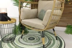 Lola Egg Relaxstoel - Natural Sand - Mand Stoel -Tuin En Buiten 1200x800 492