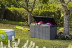 Keter Darwin Opbergbox - 570L - 142,5x65,5x78,2cm - Grijs -Tuin En Buiten 1200x800 51