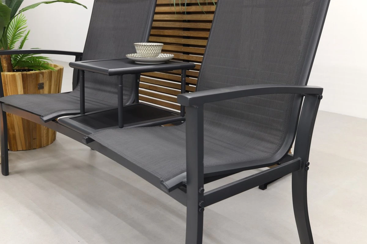 Tete-a-Tete Aluminium Tuinbank Felix 11 Tete-a-Tete Aluminium Tuinbank Felix - Afbeelding 11