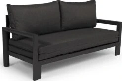 Merkloos Loungebed | Daybed | Uitschuifbare Tuinbank | 185 Cm | Zwart | Hoogwaardige Kwaliteit | Loungebank -Tuin En Buiten 1200x800 522