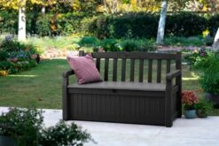 Keter Eden Garden Bench Opbergbank - 265L - 140x60x84cm - Zwart/Grijs 11 Keter Eden Garden Bench Opbergbank - 265L - 140x60x84cm - Zwart/Grijs -Tuin En Buiten 1200x800 529