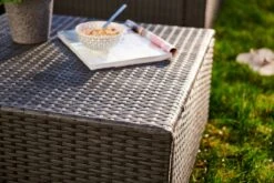 Central Park Hoekbank Loungeset Alea Grijs Staal/riet 3-delig -Tuin En Buiten 1200x800 67