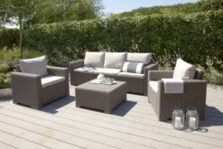 Allibert California Loungeset - 5 Personen - Cappuccino 26 Allibert California Loungeset - 5 Personen - Cappuccino -Tuin En Buiten 1200x800 92