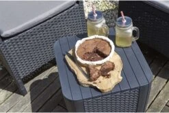 ALLIBERT Keter Luzon Opbergtafel - 39x39x43cm - Donkergrijs -Tuin En Buiten 1200x806 2