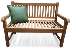 Merkloos TIERRA | Tuinbank Van Teak Comfort Plus + | 150 Cm - 3-Persoons / 3-Zits | Naturel / Original | BONANY Luxe | Geschuurd & Olie Op Waterbasis | Klassiek & Traditioneel | Stevig | Tuinzetel | Bank Voor Tuin -Tuin En Buiten 1200x809 2