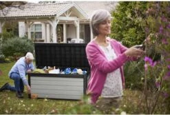 Keter Denali Opbergbox - 570L - 151,7x72,5x70cm - Grijs -Tuin En Buiten 1200x812 1