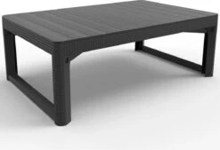 Allibert Lyon Tuintafel - 116x71,5x66/40 Cm - Grafiet -Tuin En Buiten 1200x820 14