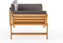 Loungebank Tuin FSC Antraciet – Makkelijk Verstelbaar Lounge Bank Balkon – Tuinbank Lounge Hardhout FSC – Perfecthomeshop -Tuin En Buiten 1200x824