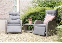 Loungeset Duoset Melia 2 Verstelbare Stoelen + Tafel - Balkonset -Tuin En Buiten 1200x826 1