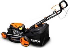 FUXTEC Grasmaaier Benzine - 46cm - Zelfrijdend / Zelftrekkend / Achterwielaandrijving - Mulchfunctie - Opvangbak 50L - FX-RM4646 -Tuin En Buiten 1200x828 4