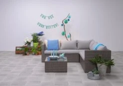 Garden Impressions Montana Loungeset - 4-delig - Bruin -Tuin En Buiten 1200x844