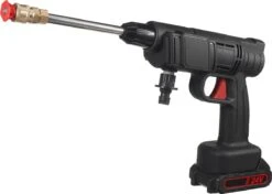 Merkloos Drillpro Elektrische Accu - Hogedrukreiniger - 30Bar - Multifunctioneel Mondstuk - Draagbaar Oplaadbaar Snoerloos - Zwart -Tuin En Buiten 1200x855 1