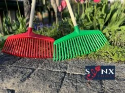 Synx Tools Gazonhark Bladhark 23 Tanden Hark - Harken - Grashark- Gazon - Kunststof Blauw/groen -Met Steel 120cm -Tuin En Buiten 1200x899 14