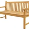 Teak Houten Tuinbank Bison - 150 Cm.