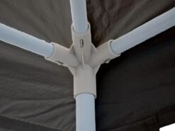 Garden Royal Partytent 3x3m Grijs Met 2 Zijwanden -Tuin En Buiten 1200x901 2