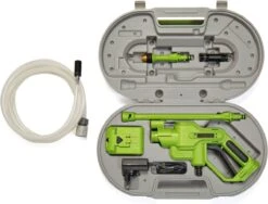 Aqua Hogedrukreiniger Op Accu - Draadloos - Voor Auto, Tuin, Terras En Raam -Tuin En Buiten 1200x911 4