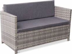 Alice's Garden Loungeset Perugia - 4 Plaatsen - Kleine Tuinset - Wicker - Grijstinten 6 Alice's Garden Loungeset Perugia - 4 Plaatsen - Kleine Tuinset - Wicker - Grijstinten -Tuin En Buiten 1200x915 3