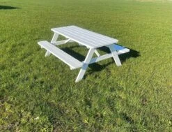 Goedkopepicknicktafels.nl | Witte XL Picknicktafel | Tuintafel 6 Persoons | Wit Gespoten Gedroogd Grenen Hout! 12 Goedkopepicknicktafels.nl | Witte XL Picknicktafel | Tuintafel 6 Persoons | Wit Gespoten Gedroogd Grenen Hout! -Tuin En Buiten 1200x918 7