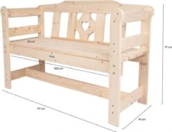 MaximaVida Tuinbank Amelie 120 Cm - FSC Vurenhout -Tuin En Buiten 1200x922 5