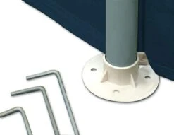 MaxxGarden Partytent Feesttent Paviljoen - 300 X 400 X 250 Cm - Zijwanden - Blauw -Tuin En Buiten 1200x926 1