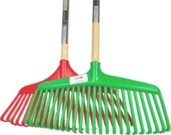 Synx Tools Gazonhark Bladhark 23 Tanden Hark - Harken - Grashark- Gazon - Kunststof Blauw/groen -Met Steel 120cm -Tuin En Buiten 1200x947 2