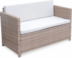 Alice's Garden Loungeset Perugia - 4 Plaatsen - Kleine Tuinset - Wicker - Naturel/beige 6 Alice's Garden Loungeset Perugia - 4 Plaatsen - Kleine Tuinset - Wicker - Naturel/beige -Tuin En Buiten 1200x960 1