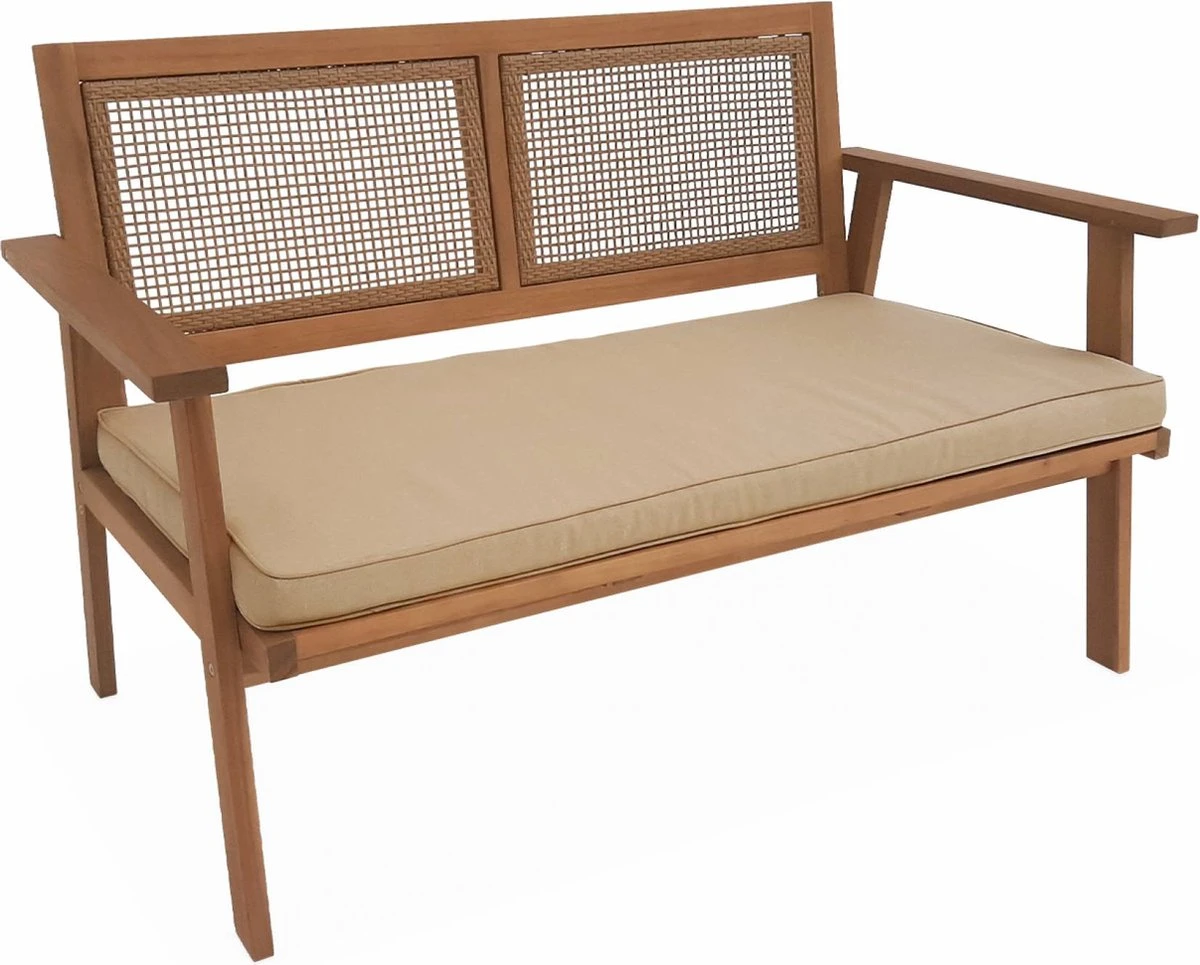 Tuinmeubelset 4 Zitplaatsen + 1 Salontafel L Alice's Garden 6 Tuinmeubelset 4 Zitplaatsen + 1 Salontafel L Alice's Garden - Afbeelding 6