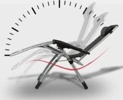 Brulo - Ligstoel Tuin - Ligstoelen - Strandstoel Opvouwbaar - Tuinstoel - Incl Tafel En Hoofdkussen -Tuin En Buiten 1200x971 3