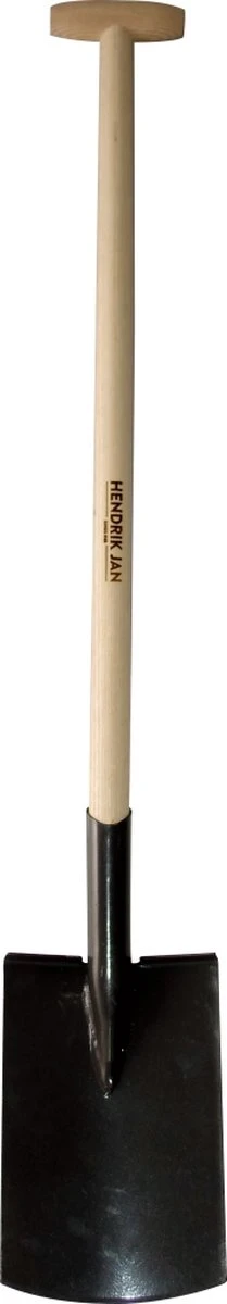 Hendrik Jan - Spade - Gelakt - Met Opstap - Steel 85 Cm - Essenhout