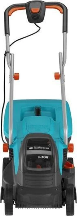 GARDENA - PowerMax 32/36V P4A Ready To Use Set - Grasmaaier (gemotoriseerd) - Maaihoogte 60mm - Snijbreedte 32 Cm -Tuin En Buiten 429x1200