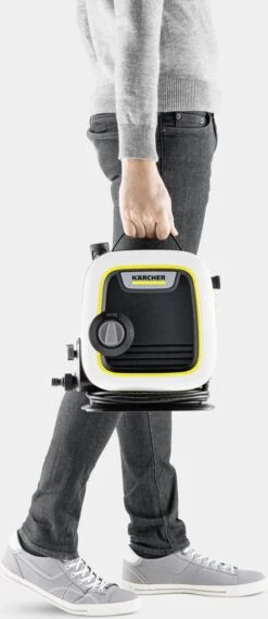 Kärcher K Mini Plus Hogedrukreiniger - 1400W - 360 L/u - Incl. Extra Dunne PremiumFlex Slang -Tuin En Buiten 521x1200