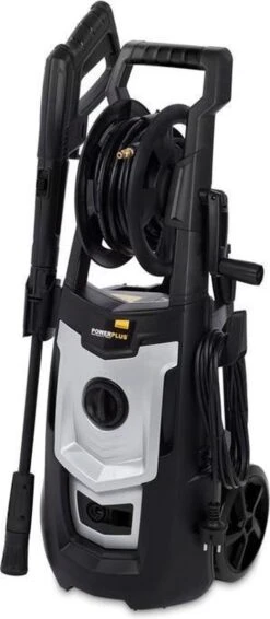 Powerplus POWXG90410 Hogedrukreiniger - 1800W - Max. 140 Bar - 420 L/h - Incl. 8m Slang, Terrasreiniger En Accessoires - Reiniger Voor Auto, Fiets En Meubelen -Tuin En Buiten 524x1200