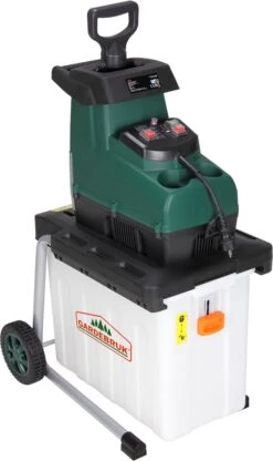 Gardebruk Hakselaar Elektrisch 2800W - 45mm Takdikte - Opvangbak 60 L -Tuin En Buiten 713x1200