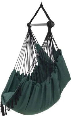 Vita5 XXL Hangstoel | Binnen&Buiten Hangnest | Incl. 2 Kussens En Boekenvak | Volwassenen&Kinderen | Hangmatstoel Tot 225kg | Donkergroen 24 Vita5 XXL Hangstoel | Binnen&Buiten Hangnest | Incl. 2 Kussens En Boekenvak | Volwassenen&Kinderen | Hangmatstoel Tot 225kg | Donkergroen -Tuin En Buiten 742x1200 1