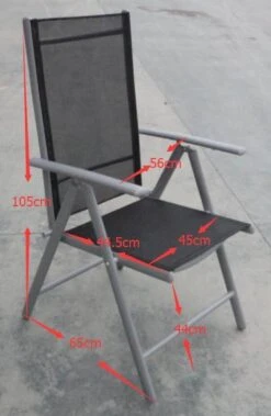 Tuinstoel Standenstoel Aluminium Antraciet 7 Standen Per 2 Stuks -Tuin En Buiten 782x1200 1