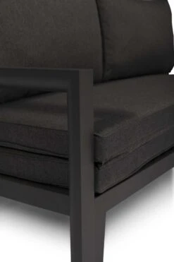 Merkloos Loungebed | Daybed | Uitschuifbare Tuinbank | 185 Cm | Zwart | Hoogwaardige Kwaliteit | Loungebank -Tuin En Buiten 800x1200 99