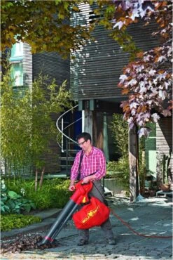 WOLF-Garten Elektrische Bladblazer LBV 2600 E - Motor 2600 Watt - Opvangzak 50 Liter - Reductie Ratio 10:1 -Tuin En Buiten 802x1200