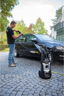 Powerplus POWXG90410 Hogedrukreiniger - 1800W - Max. 140 Bar - 420 L/h - Incl. 8m Slang, Terrasreiniger En Accessoires - Reiniger Voor Auto, Fiets En Meubelen -Tuin En Buiten 803x1200