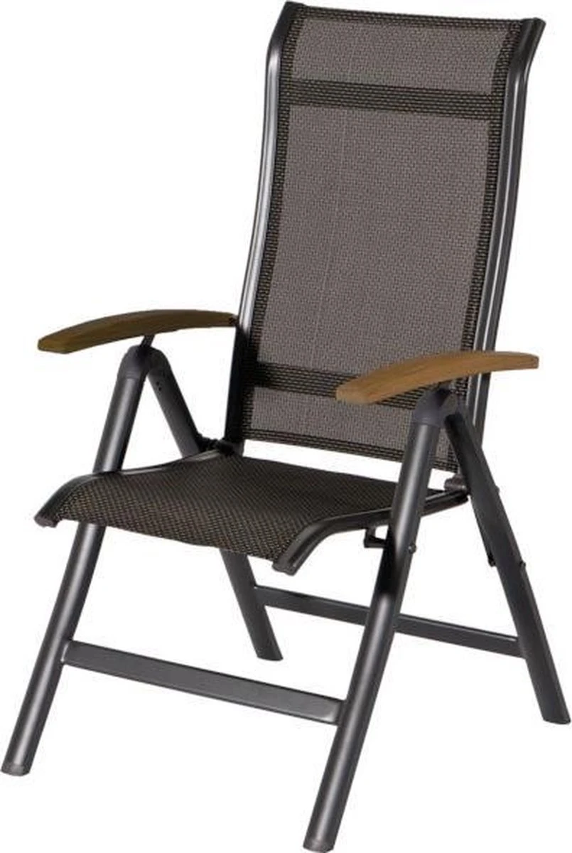 Hartman Alice Verstelbare Tuinstoel - Grijs 2 Hartman Alice Verstelbare Tuinstoel - Grijs - Afbeelding 2