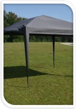 Ambiance Easy-up Partytent - 3x3m - Opvouwbaar - Grijs -Tuin En Buiten 842x1200
